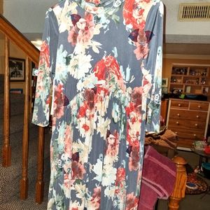 Paisley grace floral dress